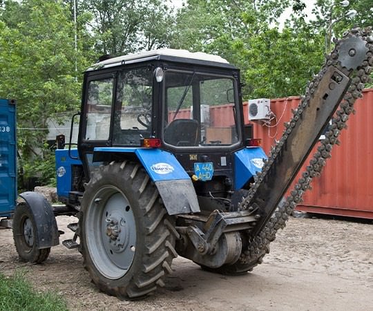 Траншеекопатель в аренду в Бийске и  Алтайском крае